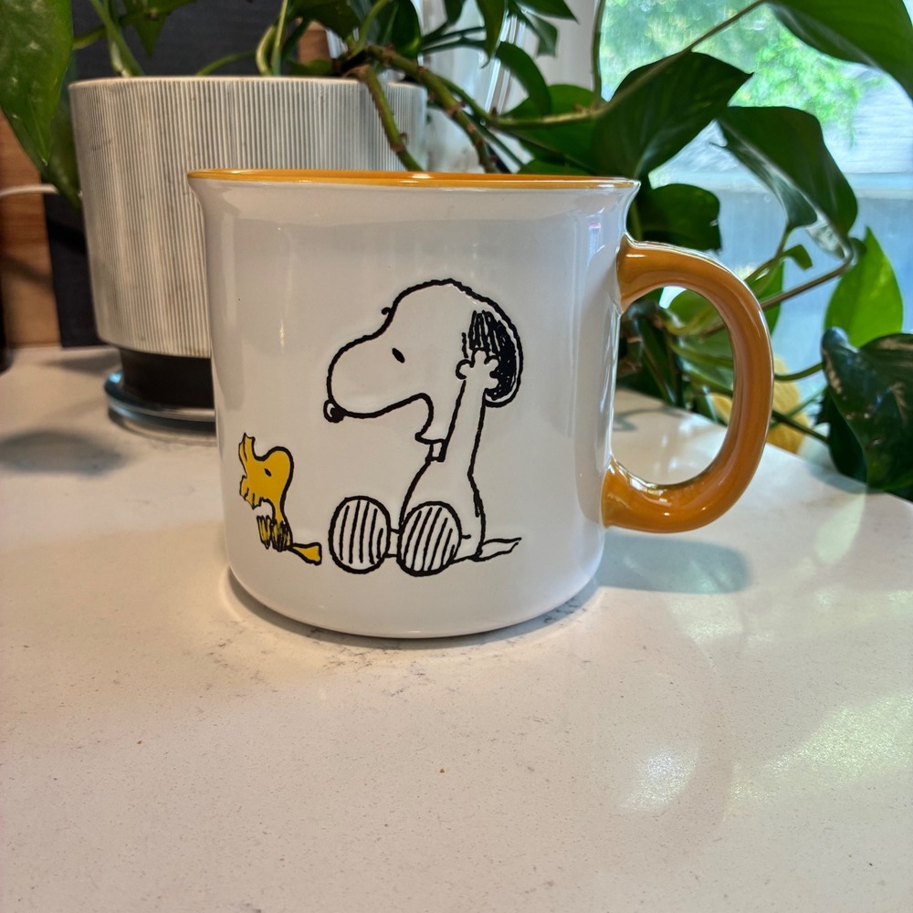 Peanuts Mug Snoopy Woodstock It's Fall Y'all Autumn Coffee Tea Farmhouse